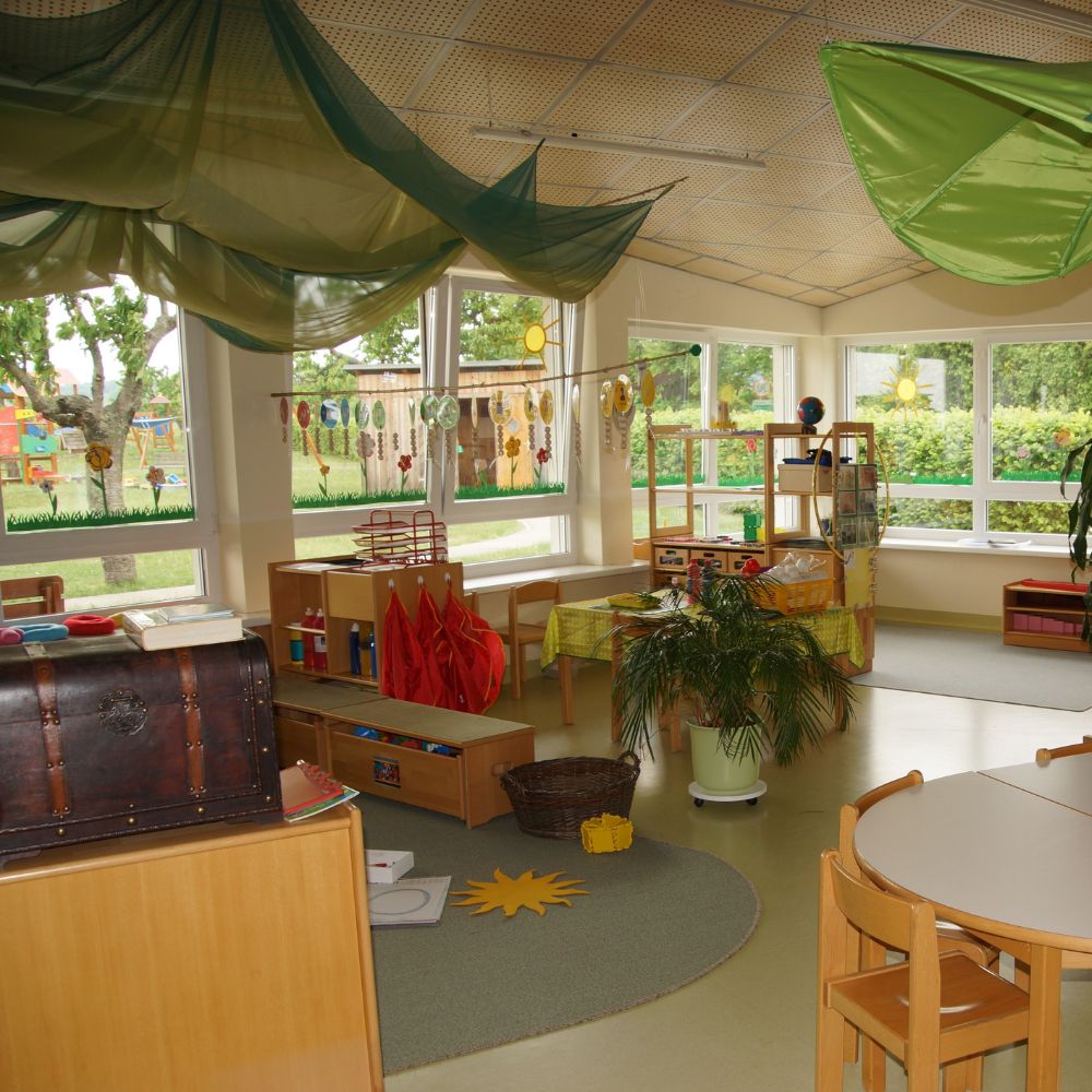 Kindergarten und Krippe 15 kindergarten heller raum